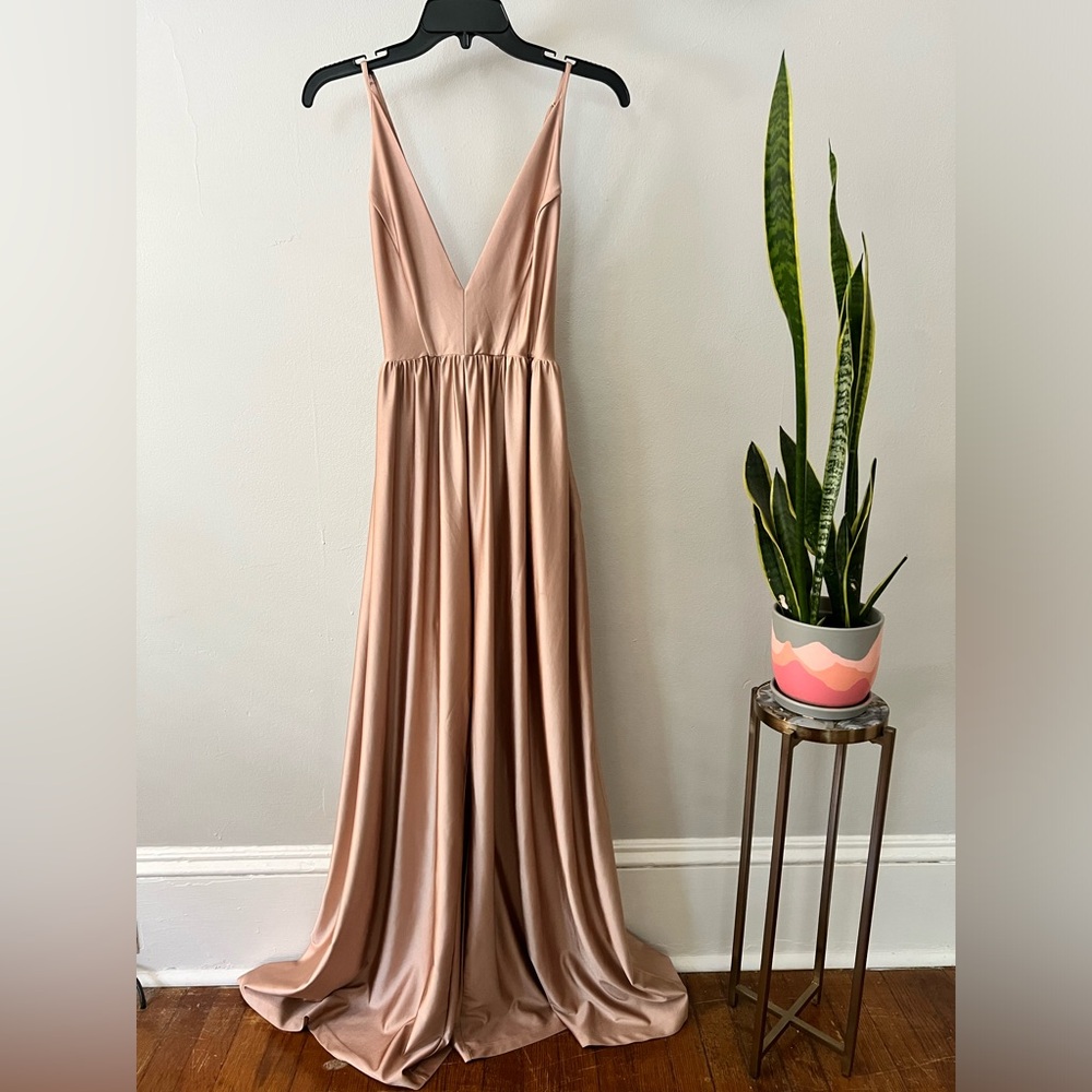 Urban Outfitters blush jumpsuit. Size large. NWOT excellent condition